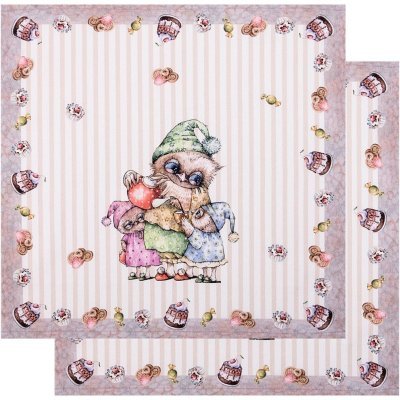 Набор салфеток из 2-х шт  с...