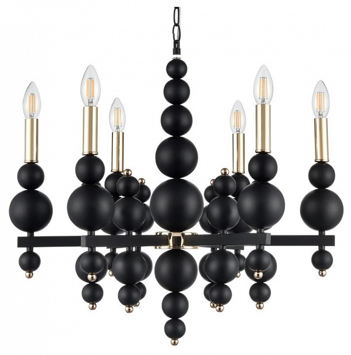 Фото Подвесная люстра Lumion Nana 8106/6 LMN_8106_6 - интернет-магазин МегаТерем в Москве