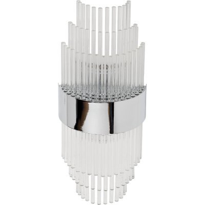 Бра хром, стекло прозр. 20*...