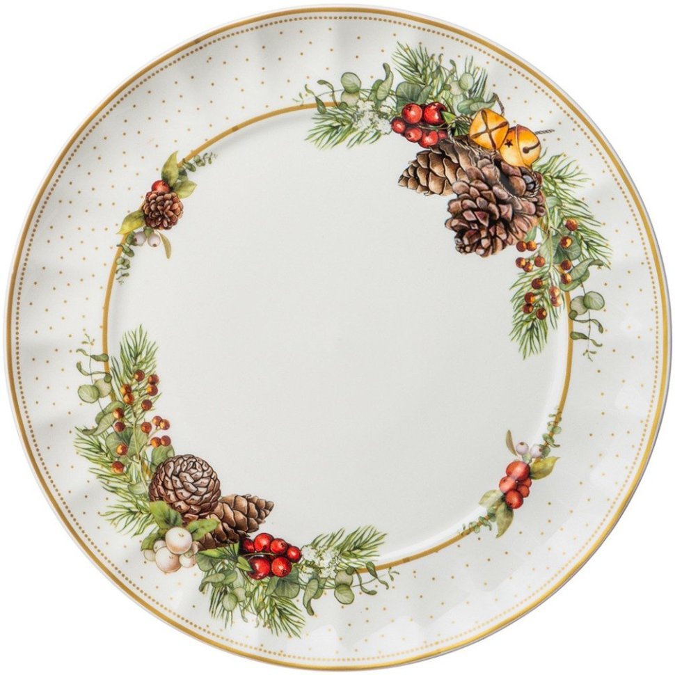 Фото Тарелка закусочная lefard celebration 20 см (54-600)  - интернет-магазин МегаТерем в Москве