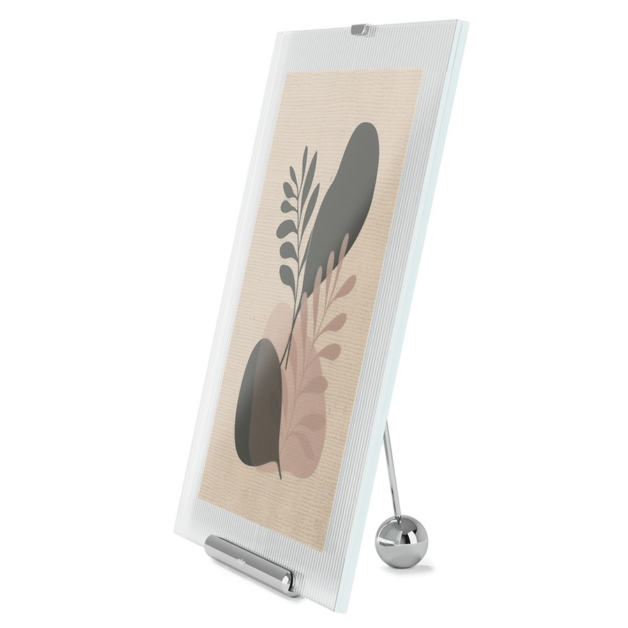 Фото Фоторамка flute, 26х30 см, хром (79974) - интернет-магазин МегаТерем в Москве