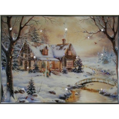 Картина Зимняя сказка с кри...