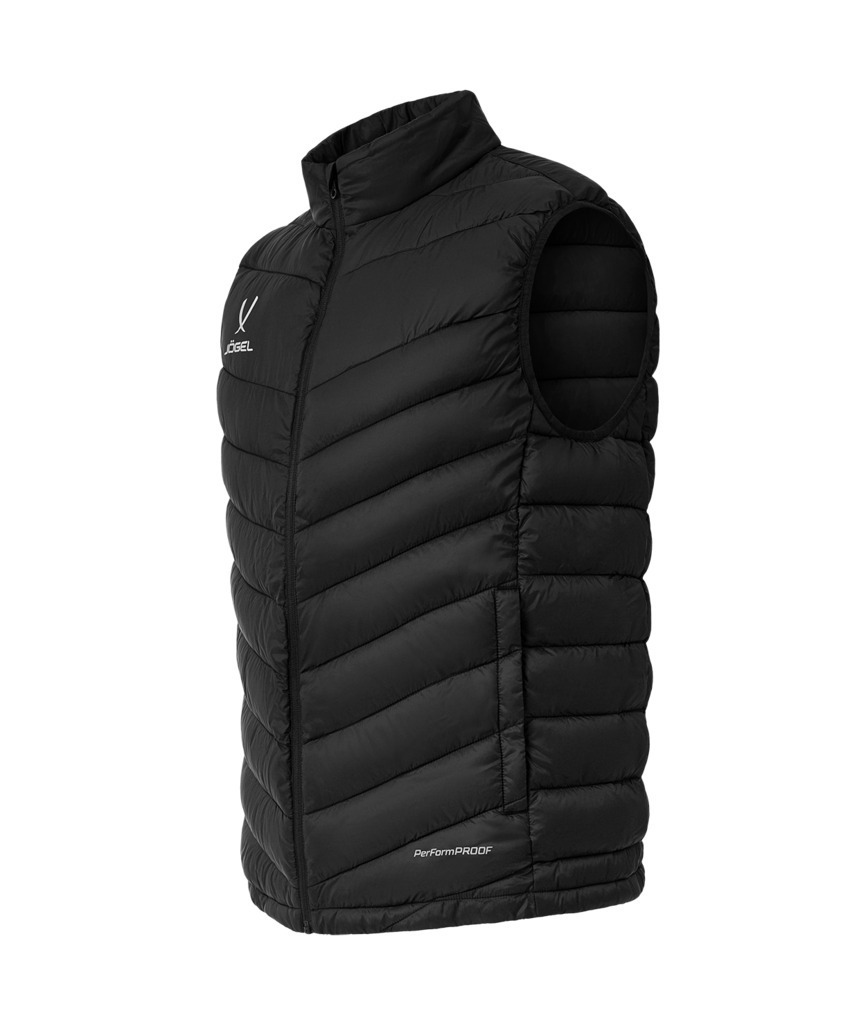Фото Жилет утепленный JÖGEL ESSENTIAL PerFormPROOF Light Padded Vest, черный (2117804) - интернет-магазин МегаТерем в Москве