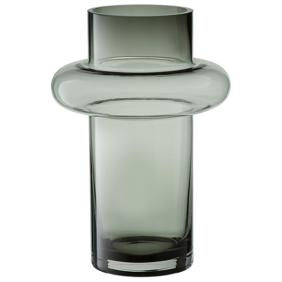 Фото Ваза vayr, 30 см, серая (75123) - интернет-магазин МегаТерем в Москве
