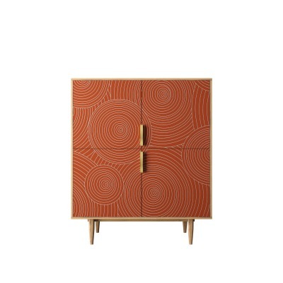 Большой комод с четырьмя дв...