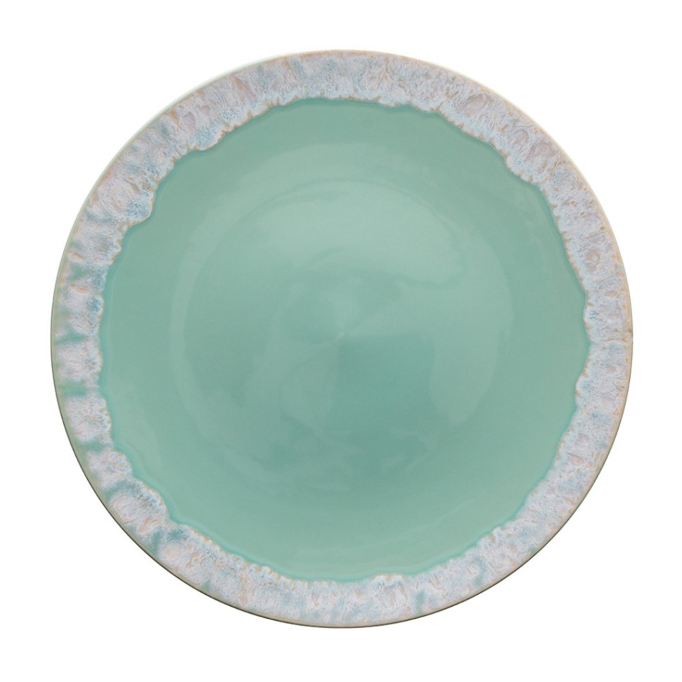 Фото Тарелка TA600-AQU(COP341-01017T), 34,6 см, керамика, Aqua, CASAFINA BY COSTA NOVA - интернет-магазин МегаТерем в Москве