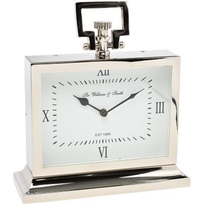 Часы настольные цвет хром 2...