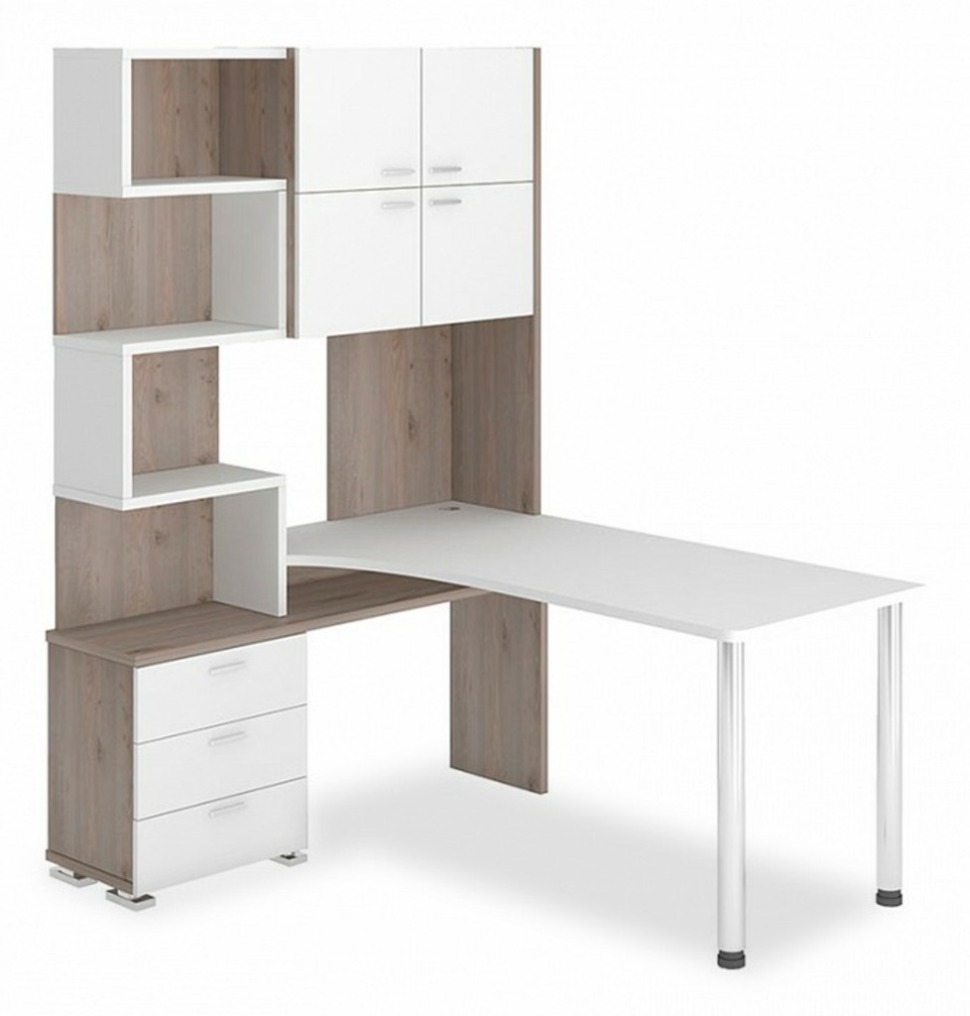 Фото Стол компьютерный Домино нельсон СР-500М/160 MER_SR-500M_160_NBEBE-LEV - интернет-магазин МегаТерем в Москве