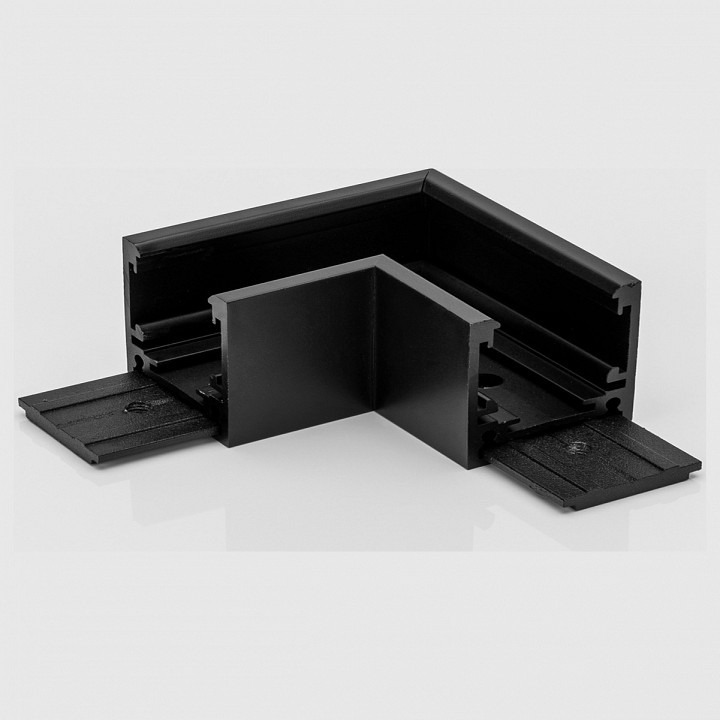 Фото Соединитель угловой L-образный для треков накладных Lumker SY-LINK 00-00013600 LMK_013600 - интернет-магазин МегаТерем в Москве