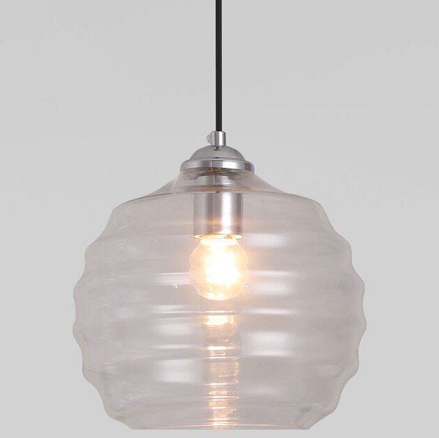 Фото Подвесной светильник Eurosvet Ice 50239/1 прозрачный EV_a060700 - интернет-магазин МегаТерем в Москве