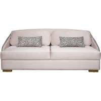 Диван Palazzo 240М трехм. раскладной бежевый/принт Colt002+Ana Beg 240*105*95см (TT-00012068)