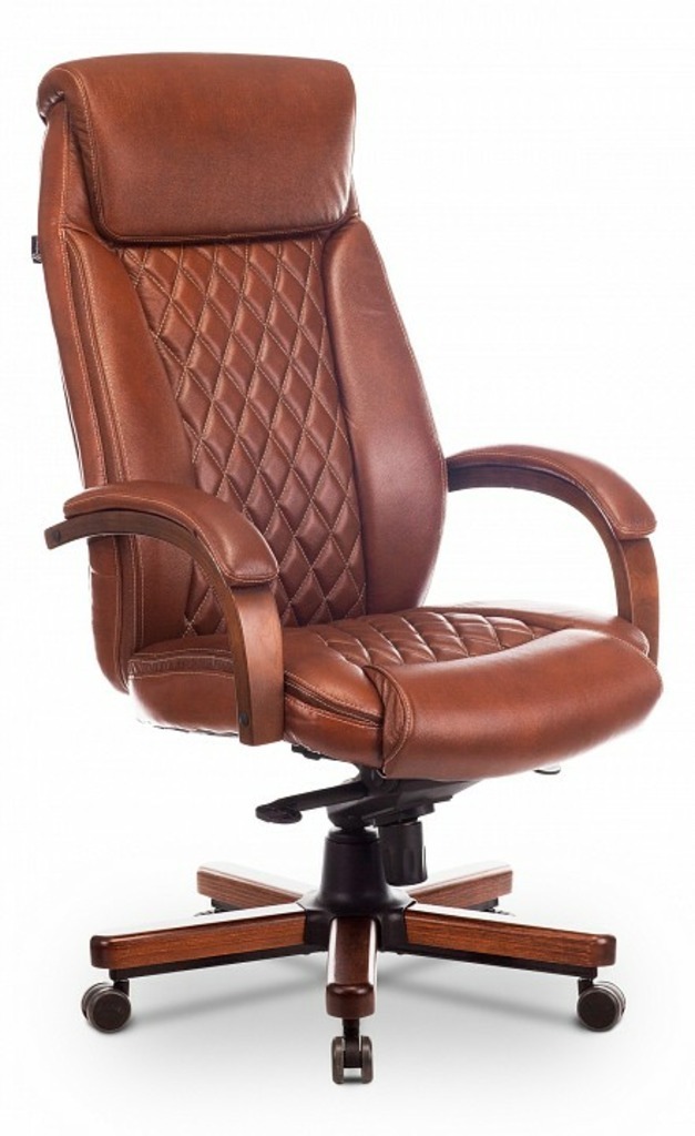 Фото Кресло для руководителя T-9924WALNUT BUR_1473689 - интернет-магазин МегаТерем в Москве