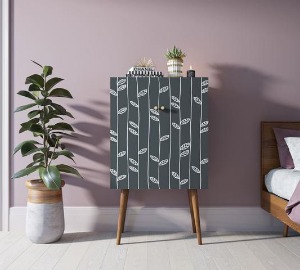 Фото Комод на высоких ножках Berber 18 принт арт BB09/Print_18-ET - интернет-магазин МегаТерем в Москве