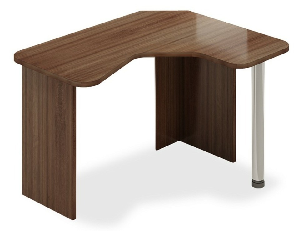 Фото Стол офисный Домино Lite СКЛ-ИгрУгл120 MER_SKL-IgrUgl120-SH-CH-R - интернет-магазин МегаТерем в Москве