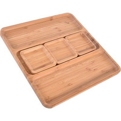 Поднос менажница деревянная...