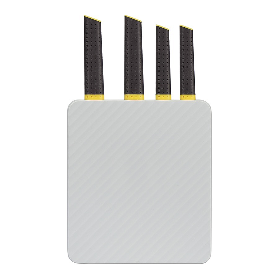 Фото Набор из 4-х ножей с подвесным блоком acros (77348) - интернет-магазин МегаТерем в Москве