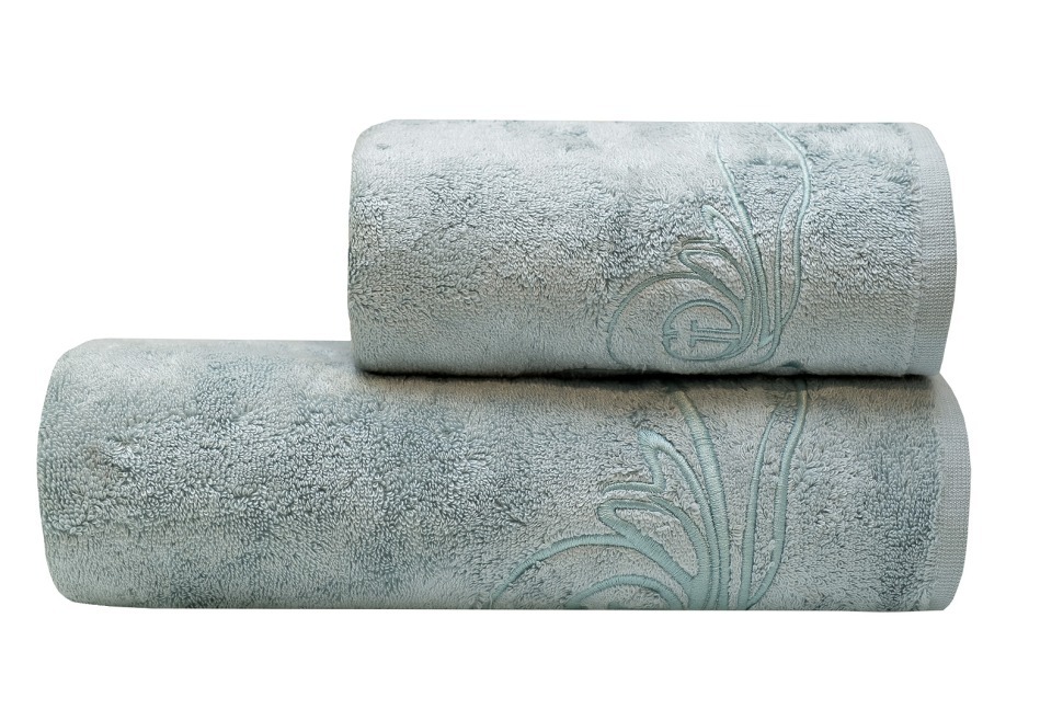 Фото Полотенце Лирика модал бирюзовое 70*140 (TT-00015205) - интернет-магазин МегаТерем в Москве