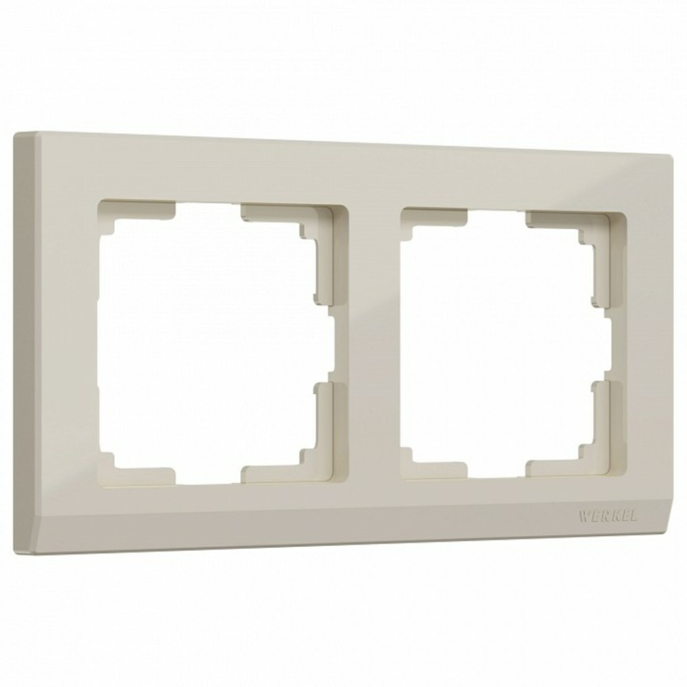 Фото Рамка на 2 поста Werkel Stark (слоновая кость) W0021803 WRK_a050920 - интернет-магазин МегаТерем в Москве
