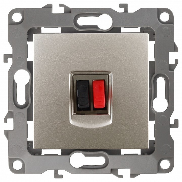 Фото Розетка акустическая без рамки Эра Эра 12 12-3111-15 ER_B0027460 - интернет-магазин МегаТерем в Москве