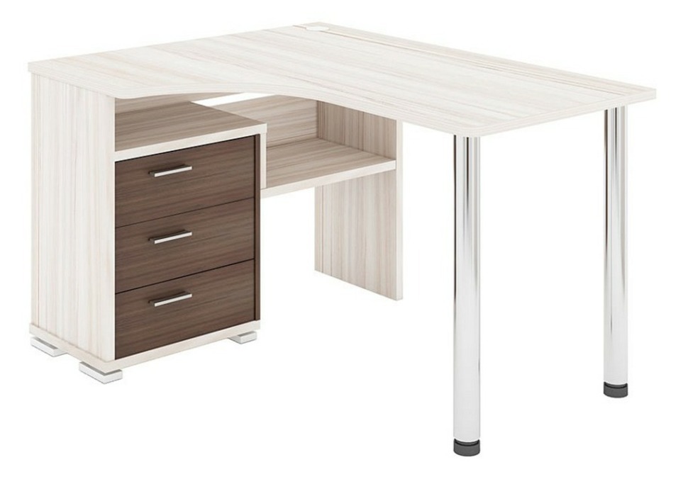 Фото Стол письменный Домино СР-132С-130 MER_SR-132S_KSH-LEV - интернет-магазин МегаТерем в Москве