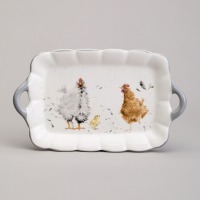 Блюдо lefard "funny hens" 23,5*14*2,5 см (358-2291) 