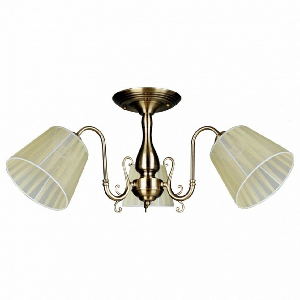 Фото Люстра на штанге Omnilux Leonessa OML-29117-03 OM_OML-29117-03 - интернет-магазин МегаТерем в Москве