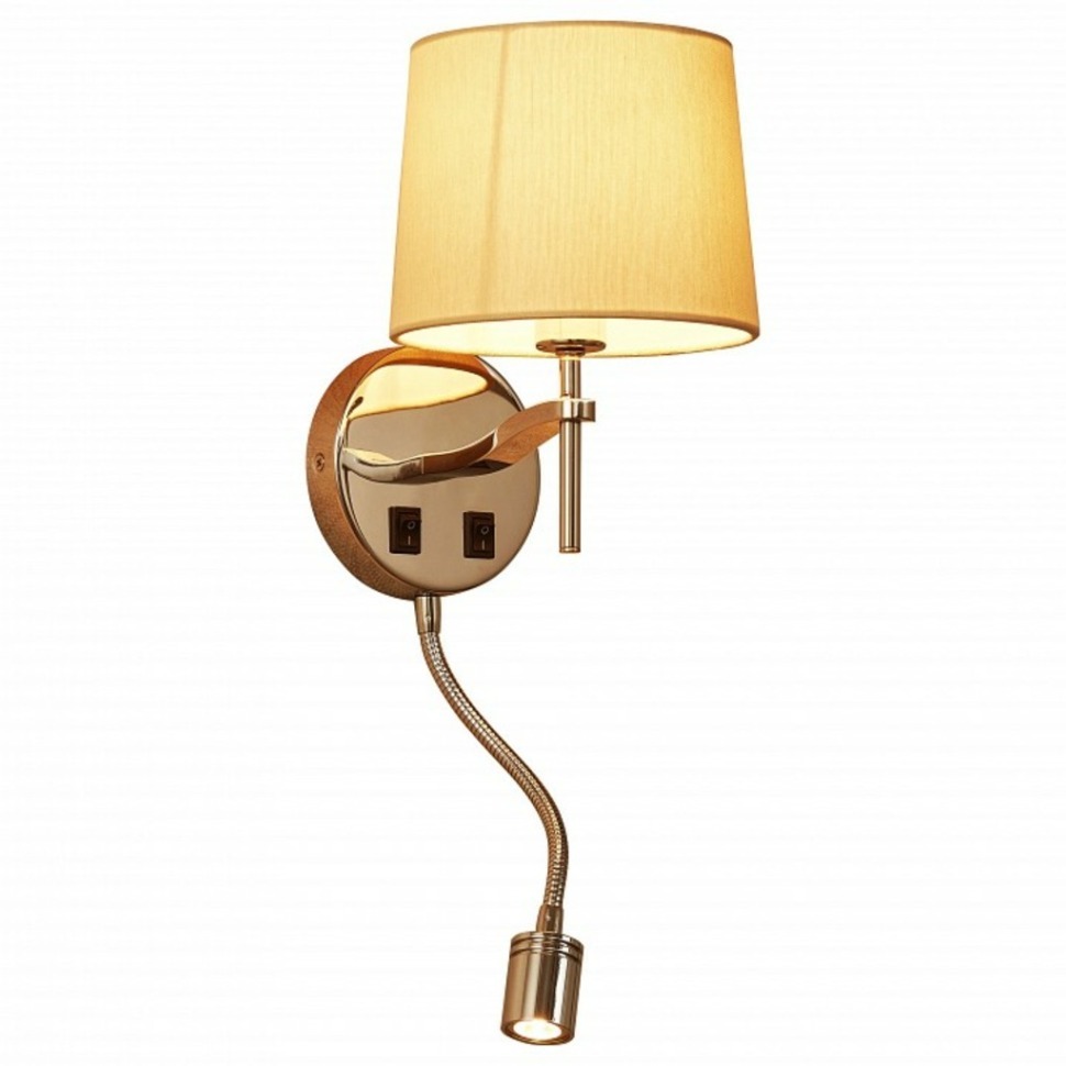 Фото Бра с подсветкой Divinare Soprano 1341/02 AP-2 DV_1341_02_AP_2 - интернет-магазин МегаТерем в Москве