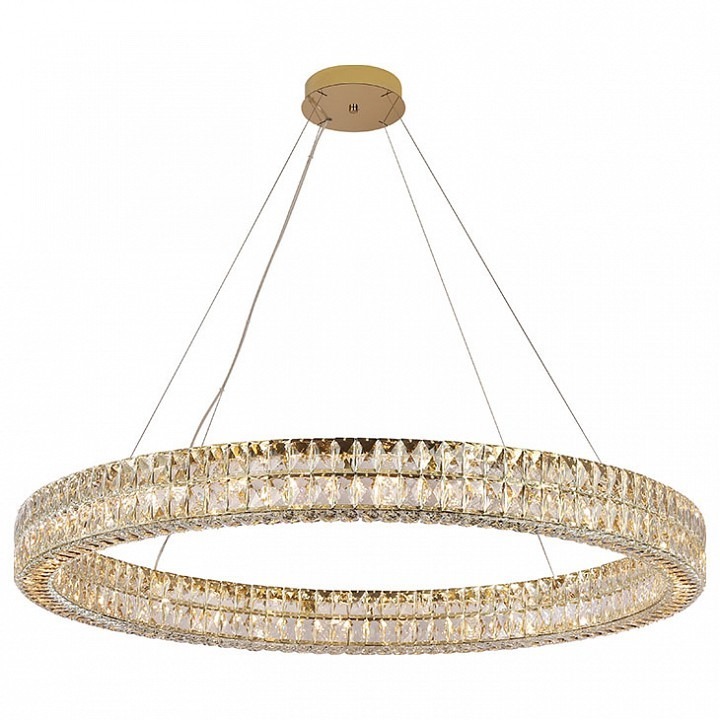 Фото Подвесной светильник Newport ELIZABETH 2 8550/110 C gold polished NWP_M0070767 - интернет-магазин МегаТерем в Москве