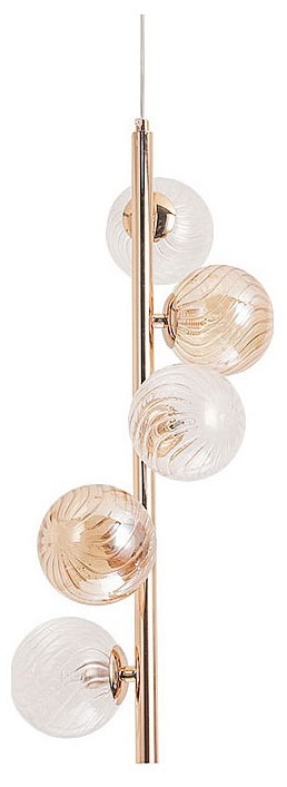 Фото Подвесная люстра Arte Lamp Etereo A5261SP-5GO AR_A5261SP-5GO - интернет-магазин МегаТерем в Москве