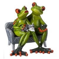 Фигурка декоративная "лягушки" 13,2х12,8х12,5 см Lefard (146-2000)
