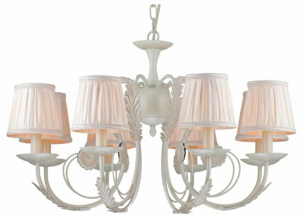 Фото Подвесная люстра Arti Lampadari Vittorio Vittorio E 1.1.8 WG AL_Vittorio_E_1.1.8_WG - интернет-магазин МегаТерем в Москве