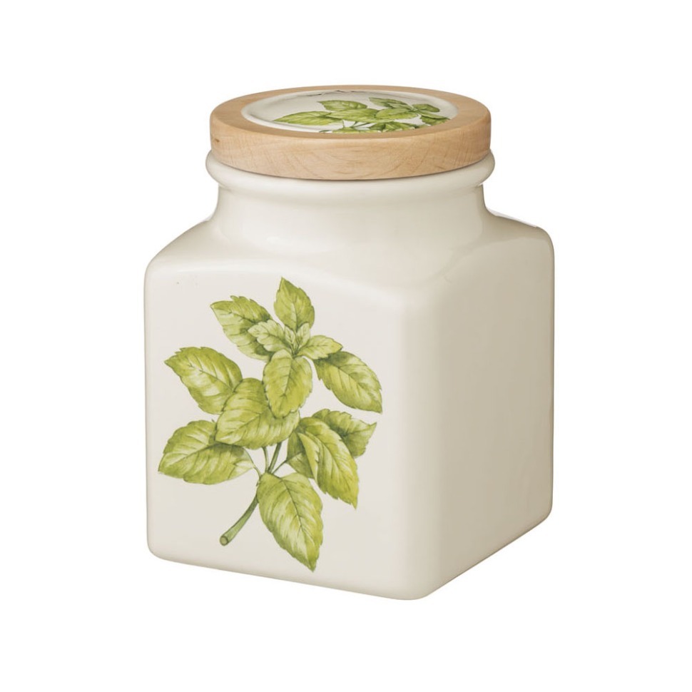 Фото Ёмкость для соли с крышкой Rosemary 15 см 9064/1-RSM - интернет-магазин МегаТерем в Москве