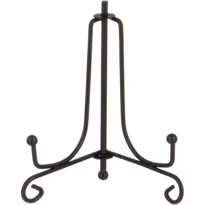 Комплект подставок для тарелок из 5 шт. 10*6 см. высота=10 см. цвет - черный Lefard (244-116)