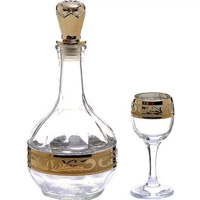 Набор 7пр графин 0.5л/рю-60мл (MS134+500-01)