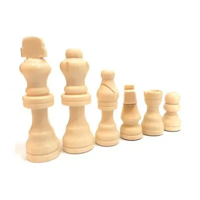 Шахматные фигуры деревянные с подложкой Partida 6,4 см (64039)