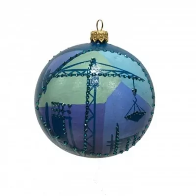 Новогодний шар Зимняя архит...