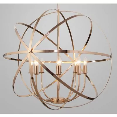 Подвесная люстра Eurosvet Santi 60139/8 золото EV_a058342