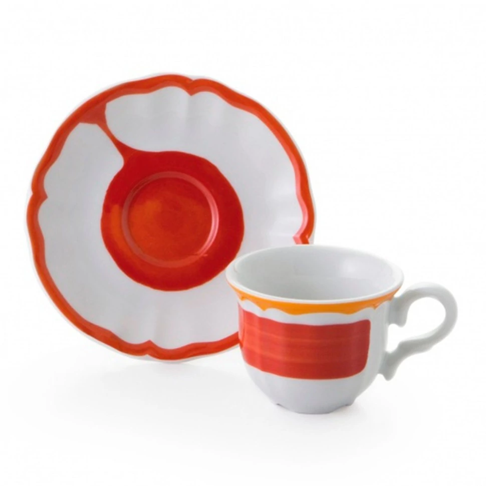 Фото Fade Сервиз кофейный Servizio Caffe Giotto, чашки с блюдцами, 100 мл, 6 персон 51104 - интернет-магазин МегаТерем в Москве