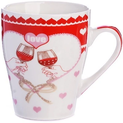 Кружка 340 мл Love Heart LORAINE (9-25974-2)