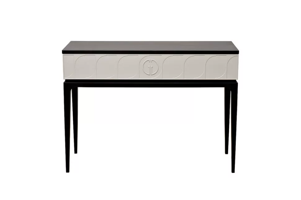 Фото Консоль Spinola черно/серая 109*40*80см (TT-00011887) - интернет-магазин МегаТерем в Москве