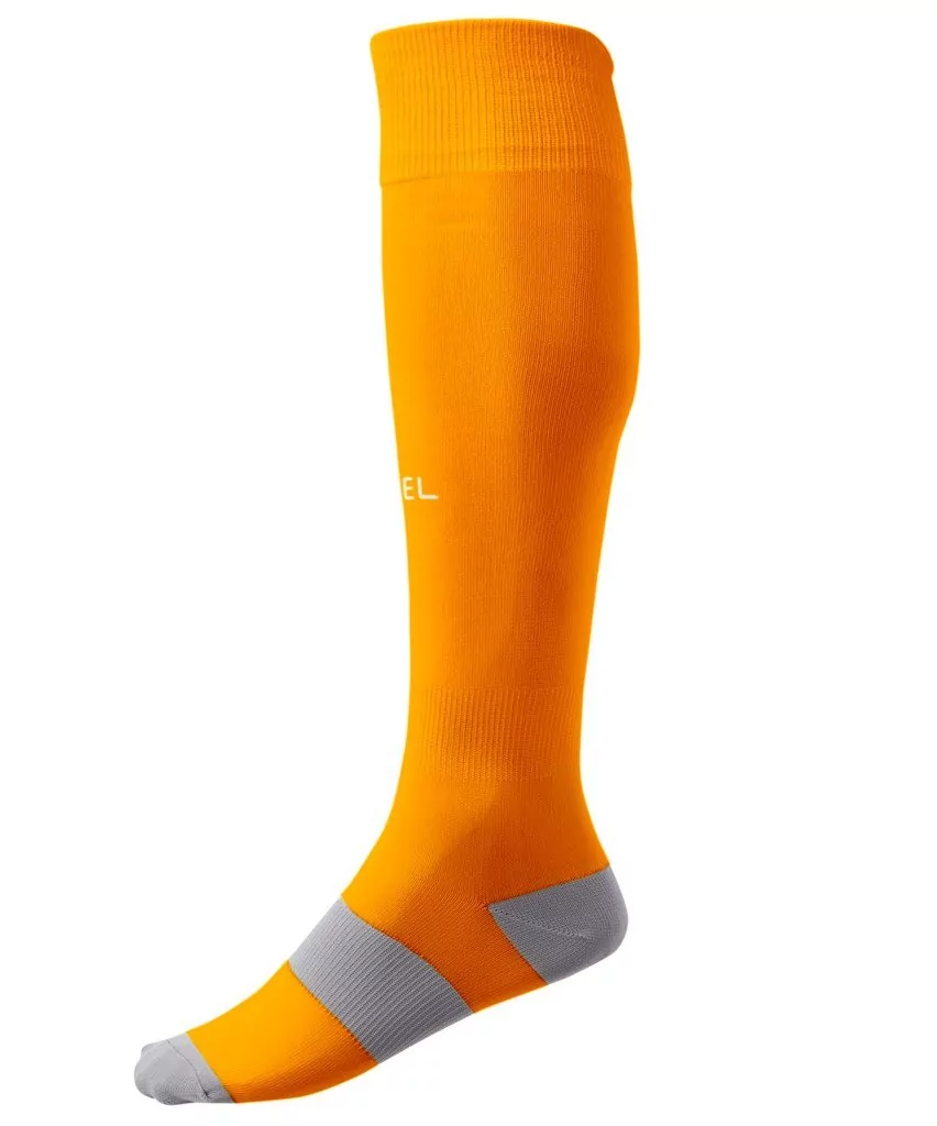 Фото Гетры футбольные JOGEL CAMP BASIC SOCKS, оранжевый/серый/белый (2076925) - интернет-магазин МегаТерем в Москве