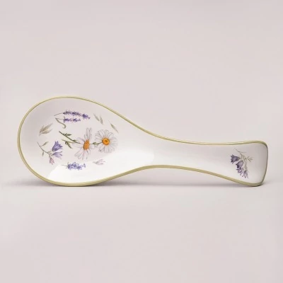 Подставка под ложку agness "flower story" 25*9*2,5 см (358-2177) 