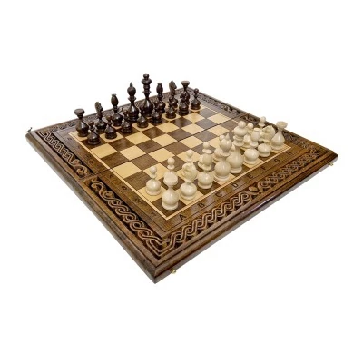 Шахматы + нарды резные Лоза...