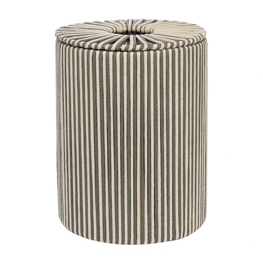 Фото Корзина плетеная dholak grey из коллекции ethnic, размер s (77215) - интернет-магазин МегаТерем в Москве