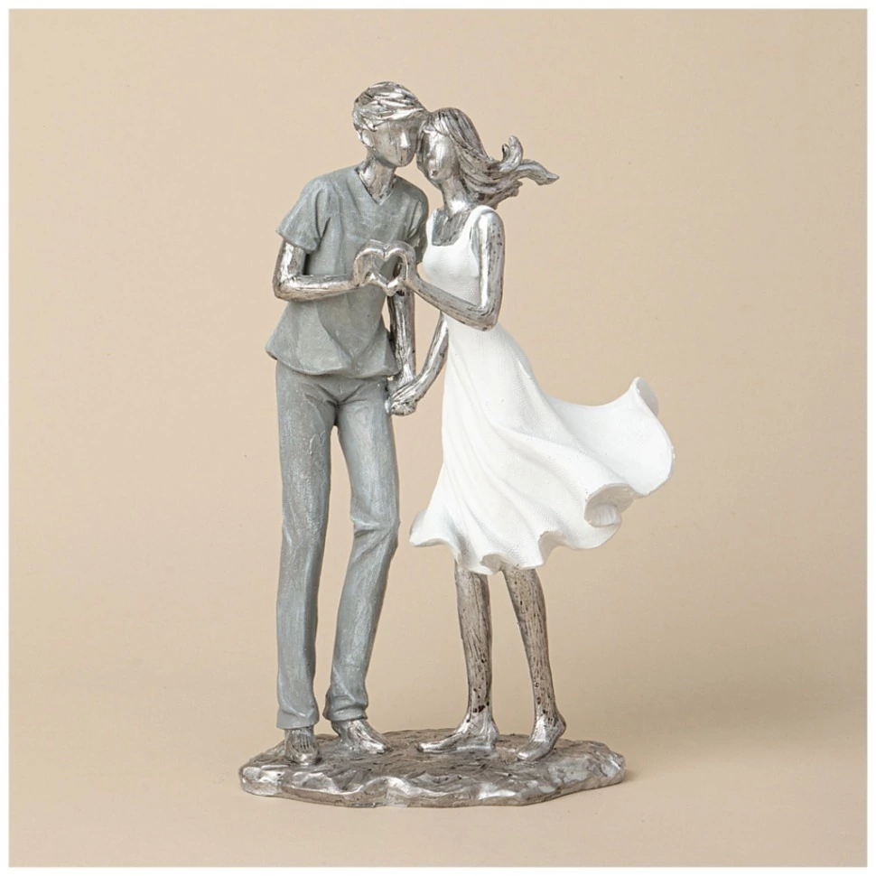 Фото Статуэтка пара 15,5х7,5х24,5 см Lefard (162-1190) - интернет-магазин МегаТерем в Москве