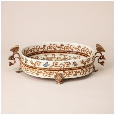 Блюдо декоративное 40.5x26x...