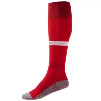 Гетры футбольные JOGEL CAMP ADVANCED SOCKS, красный/белый (2103226)