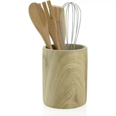 Andrea House Органайзер с кухонными принадлежностями эффект дерева CC67114