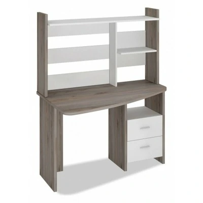 Стол компьютерный Домино Лайт СКЛ-Крл 120+НКЛ-120 MER_SKL-Krl120_NKL-120_NBE_LEV