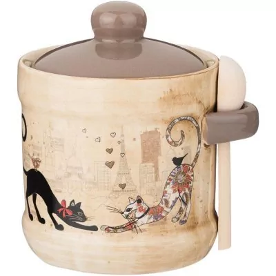 Сахарница с ложкой agness &...